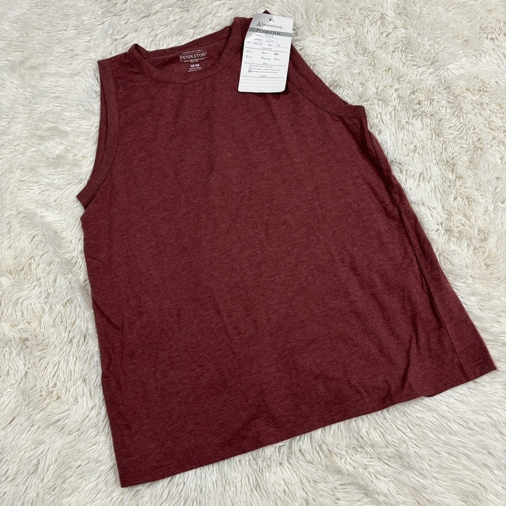 Pendleton Woman’s Cotton Split Back Sleeveless To… - image 1